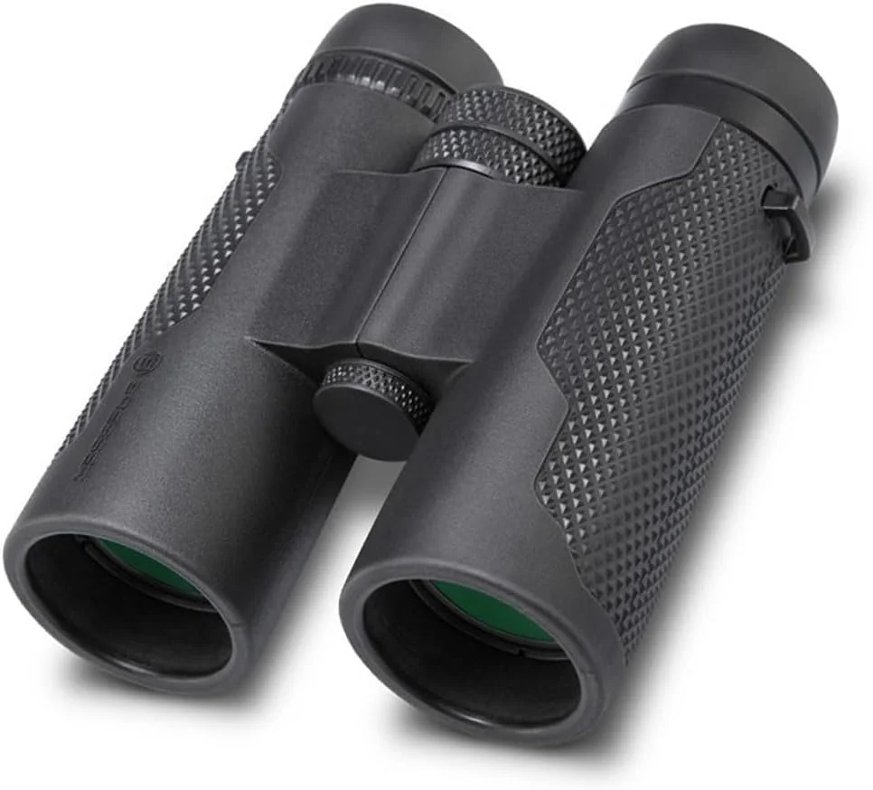 دوربین شکاری، بزرگنمایی بالا، وضوح بالا، چشمی بزرگ، زاویه دید باز در نور کم