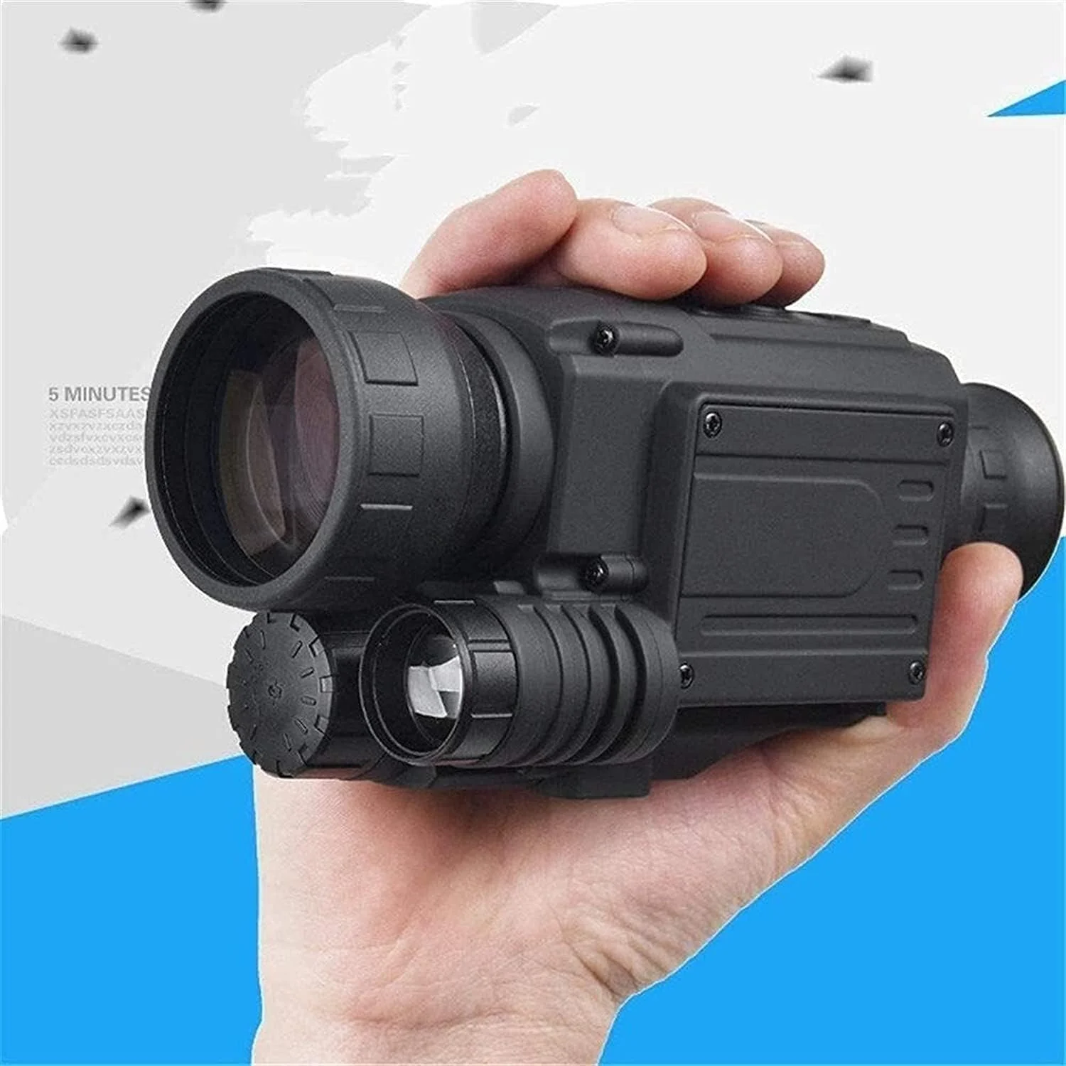 تلسکوپ دید در شب دیجیتال مادون قرمز چند منظوره تک لوله HD با بزرگنمایی 1 تا 8 برابر، دو منظوره برای تماشای پرندگان وحشی تلسکوپ دید در شب دیجیتال مادون قرمز چند منظوره تک لوله HD با بزرگنمایی 1 تا 8 برابر، دو منظوره برای تماشای پرندگان وحشی