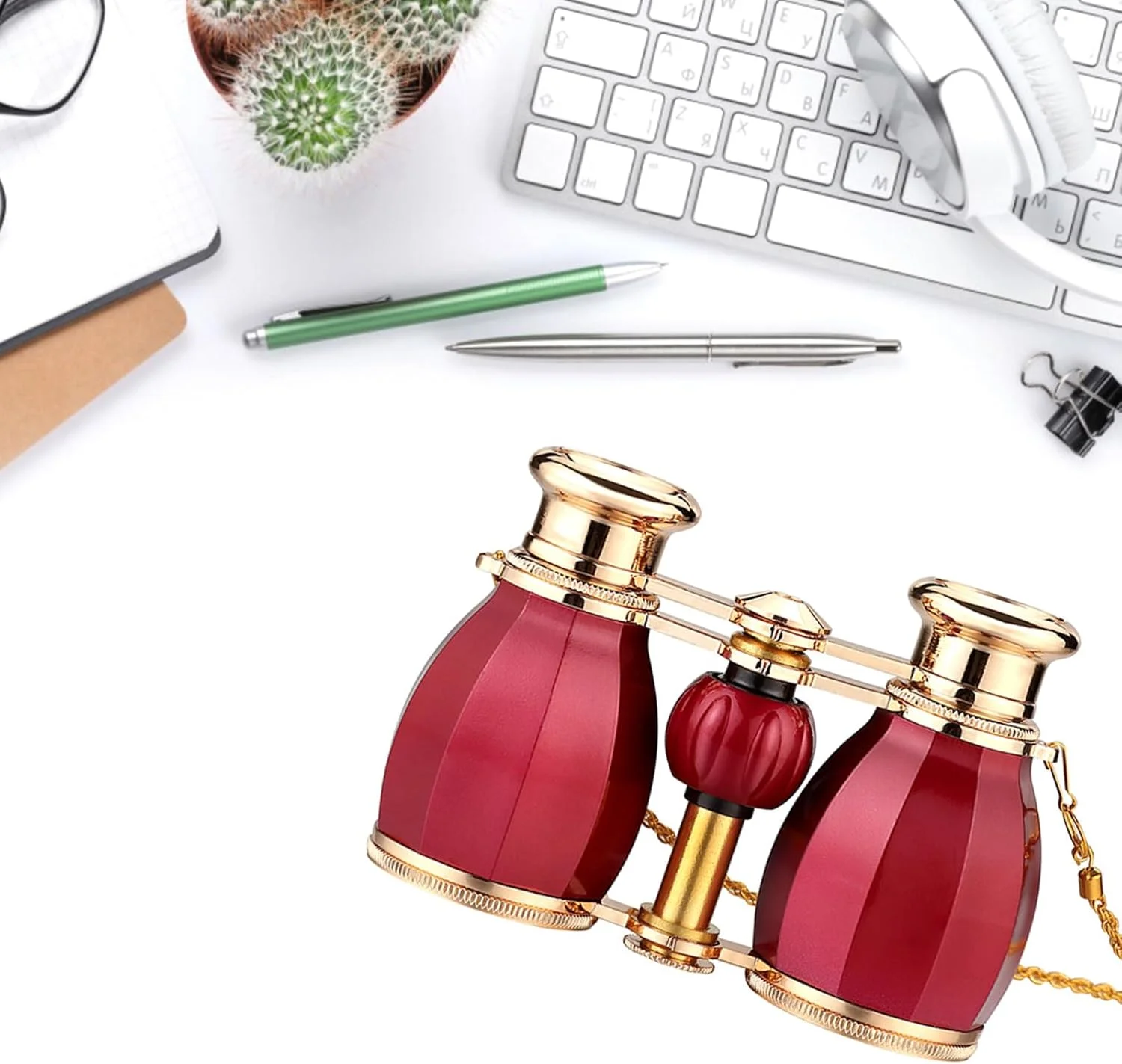 دوربین چشمی، عینک قابل حمل 4X30 با زنجیر برای دوستداران تئاتر و موسیقی و اجراهای زنده