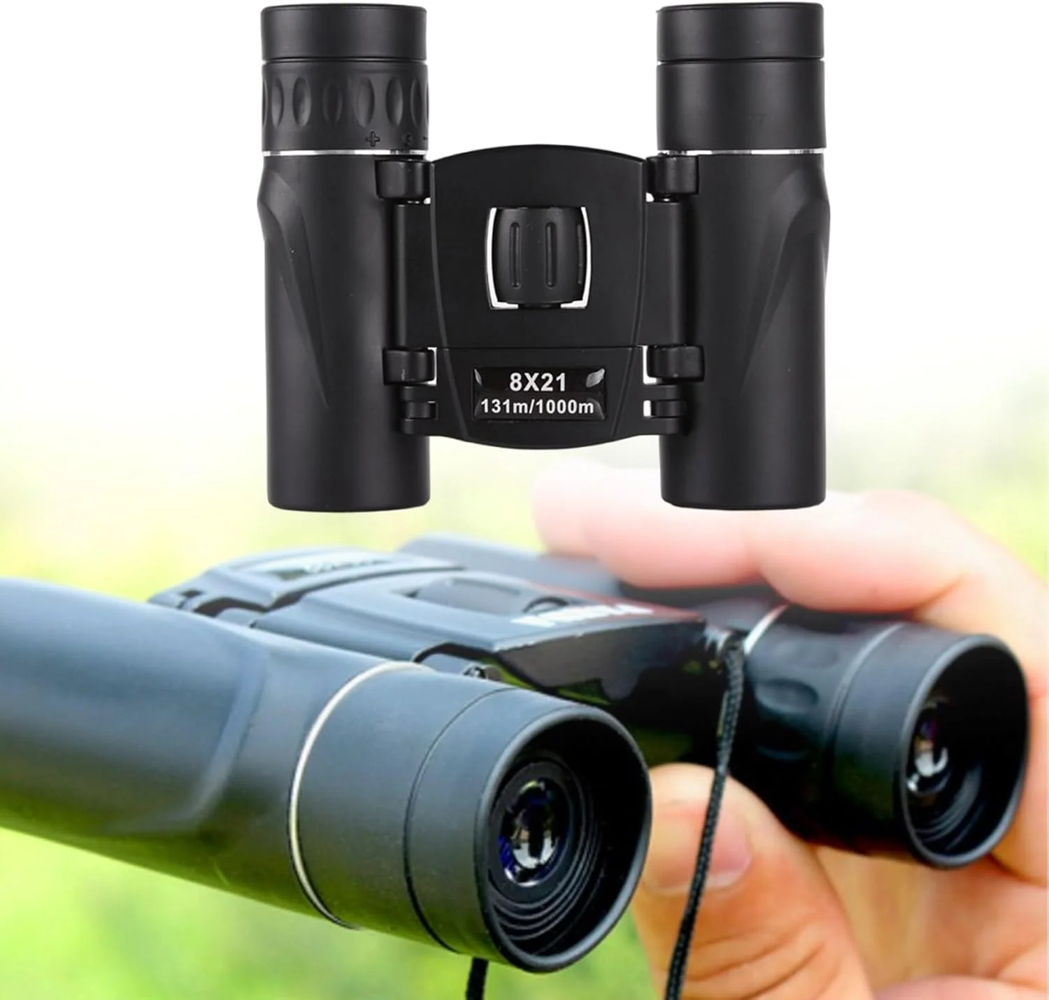 دوربین شکاری، دوربین دوچشمی جمع و جور تاشو با برد بلند برای ورزش، کمپینگ و مسافرت