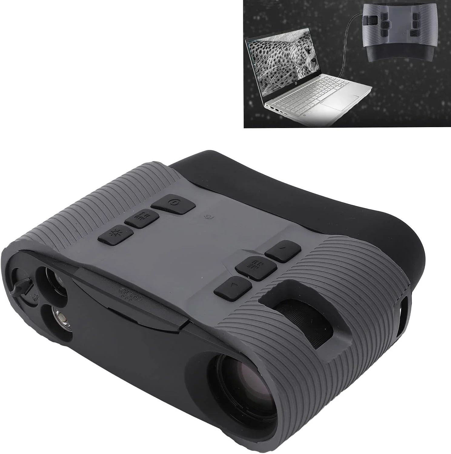 دوربین دید در شب دیجیتال، طراحی دستی، 3 حالت، صفحه نمایش عریض 3 اینچی IPS، دوربین دید در شب، جنس پلاستیکی، عملکرد ضبط ویدیو برای DarkWzsydn