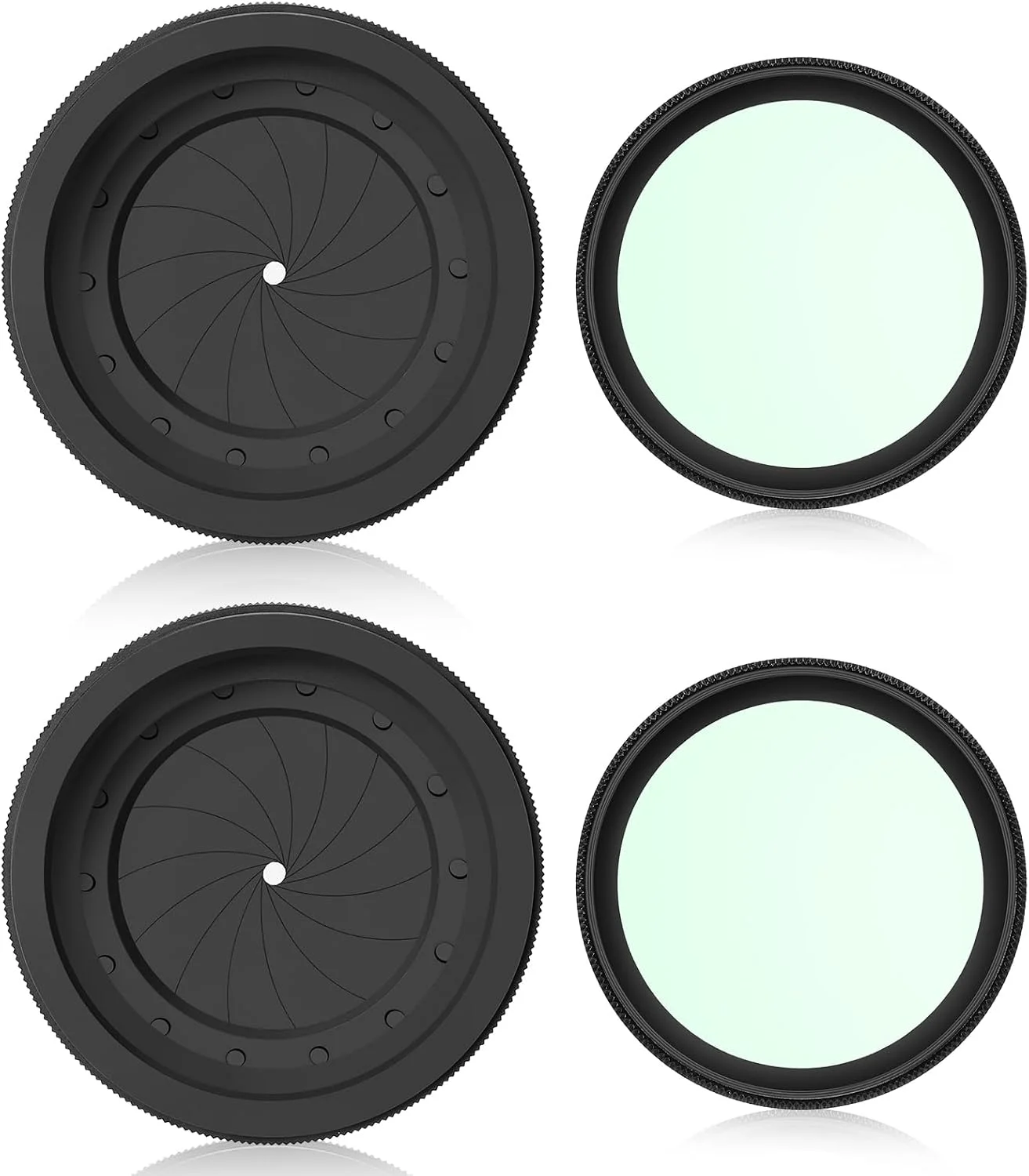 بسته 2 عددی دیافراگم عنبیه قابل تنظیم فیلتر آداپتور دیافراگم عنبیه M30 به M37 دیافراگم نوری 1.5-26 میلی متر حلقه آداپتور ماژول لنز اپتیک