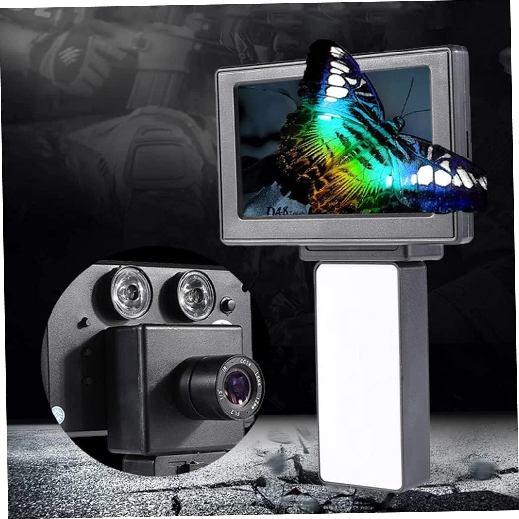 دستگاه دید در شب مادون قرمز دستی 50 تا 80 متر، محدوده دید دیجیتال در شب، ابزار با کیفیت برای کمپینگ