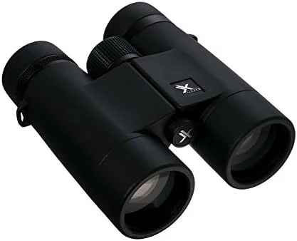 دوربین دوچشمی Xgazer Optics 8x42 Ultra HD Certvision، لنزهای ضد انعکاس، ضد آب، ضد مه، ضد باران | شکار، سافاری، تماشای پرندگان، رویدادهای ورزشی | شامل بند، کیف سخت، پوشش ها