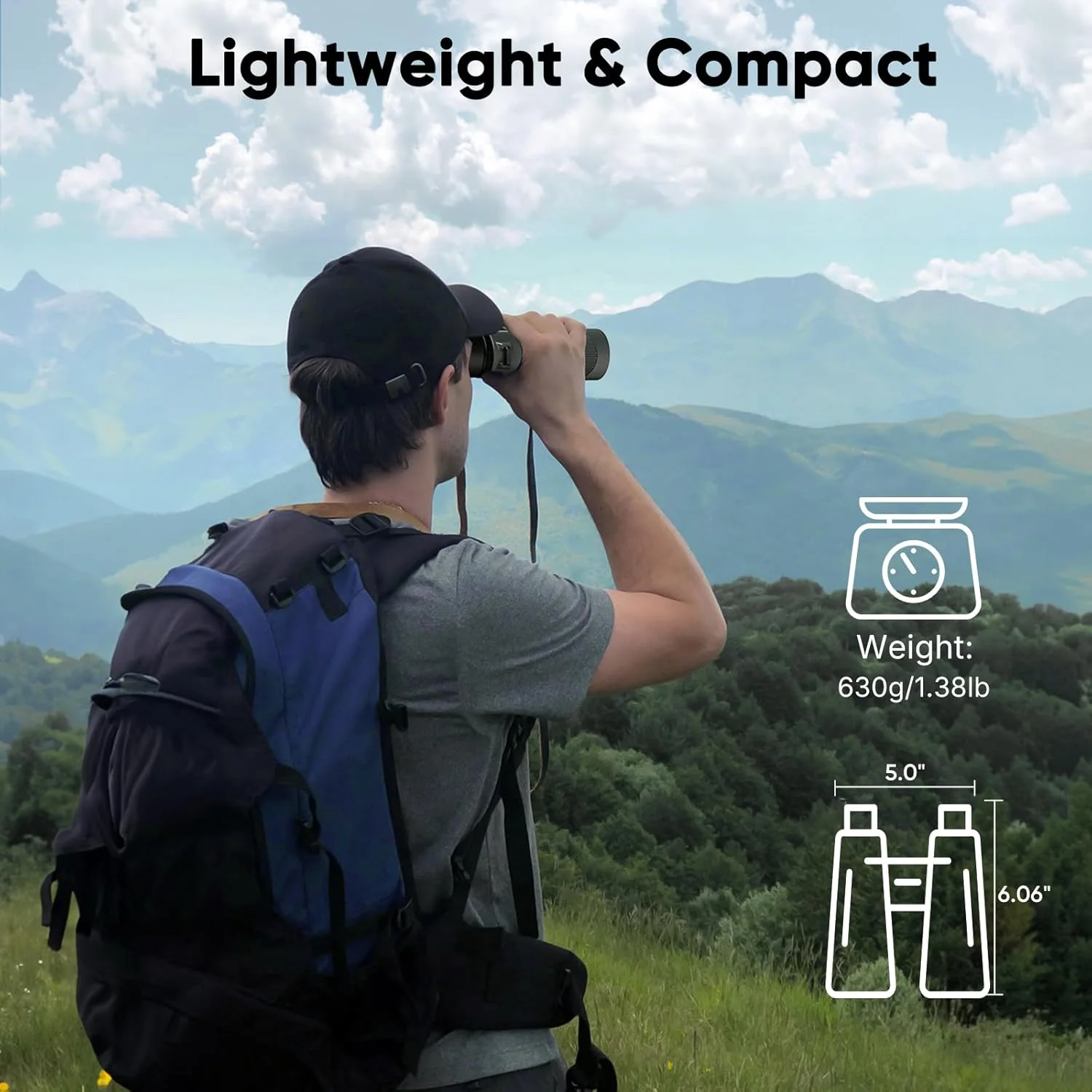 دوربین دوچشمی 10x42 WOSPORTS برای بزرگسالان - دوربین دوچشمی ضدآب IP67 برای تماشای پرندگان، پیادهروی و شکار دوربین دوچشمی 10x42 WOSPORTS برای بزرگسالان - دوربین دوچشمی ضدآب IP67 برای تماشای پرندگان، پیادهروی و شکار