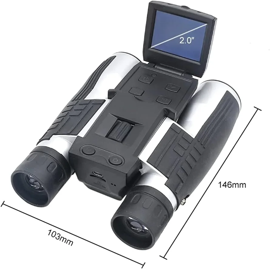 دوربین دوچشمی دیجیتال تلسکوپ چند منظوره WPH FS608R HD