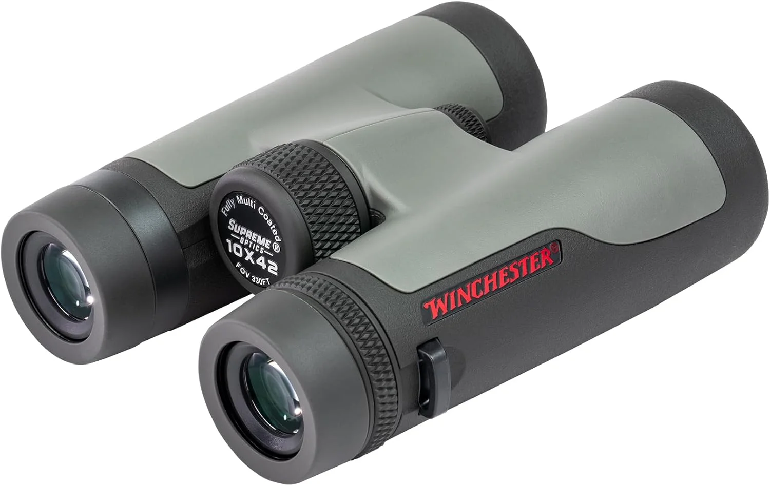 دوربین شکاری 10x42 Winchester Supreme Optics برای شکار، تماشای پرندگان و ورزش | قابل نصب روی سه پایه | ضد آب و ضد مه IPX7 | لنزهای پوشش داده شده WINCoat، منشور سقفی BaK4