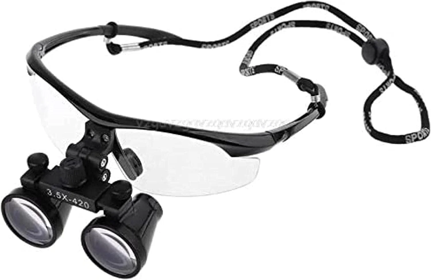 هدست لوپ دوچشمی سبک وزن 5X/3.5X دندانپزشکی D13 19