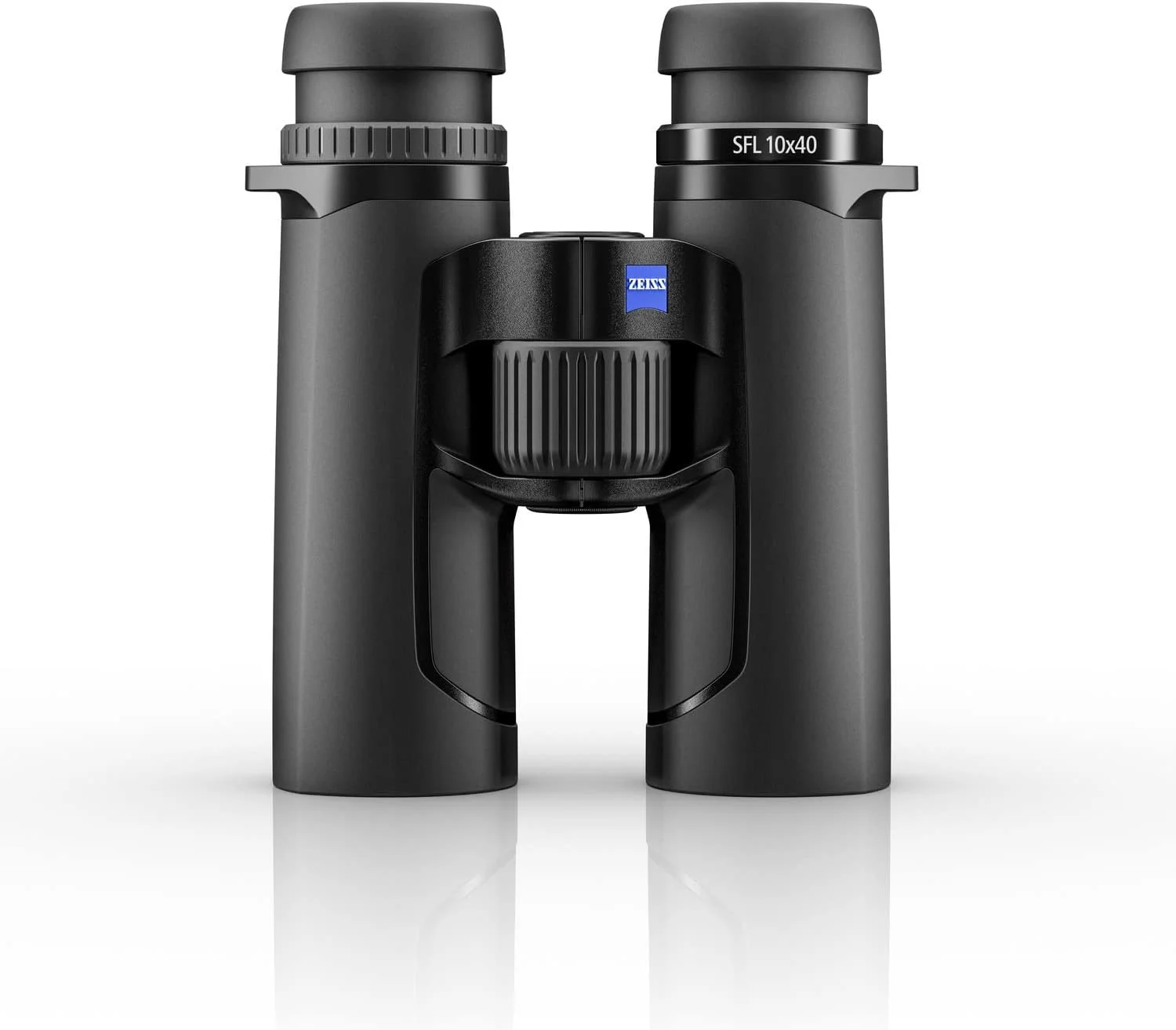 دوربین دوچشمی زایس SFL، سبک وزن، جمع و جور، ضد آب، شیشه با پوشش و وضوح فوق العاده بالا برای تماشای پرندگان و شکار در نور کم و مشاهده حیات وحش با SmartFocus، مشکی (10x40)
