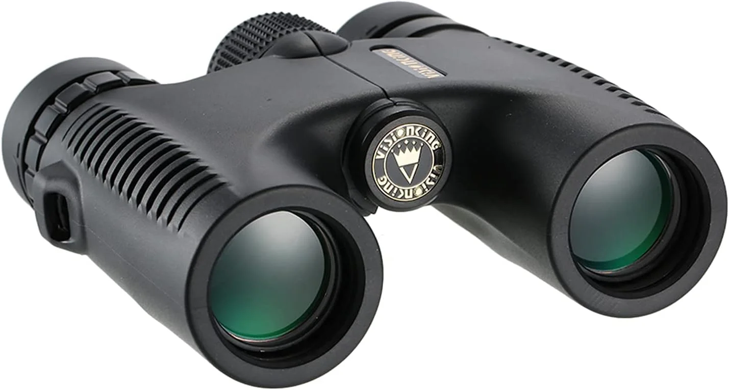 دوربین دوچشمی فشرده 10X26 ضد آب با منشور BAK4، زاویه دید گسترده، دوربین شکاری قدرتمند، تلسکوپ سبک وزن قابل حمل برای فضای باز و تماشای پرندگان