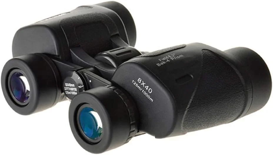 دوربین دوچشمی ضد آب و ضد مه برای تماشای پرندگان، مناسب برای گشت و گذار در فضای باز و بازی های شکار، رویدادهای ورزشی (اندازه: 8x40)