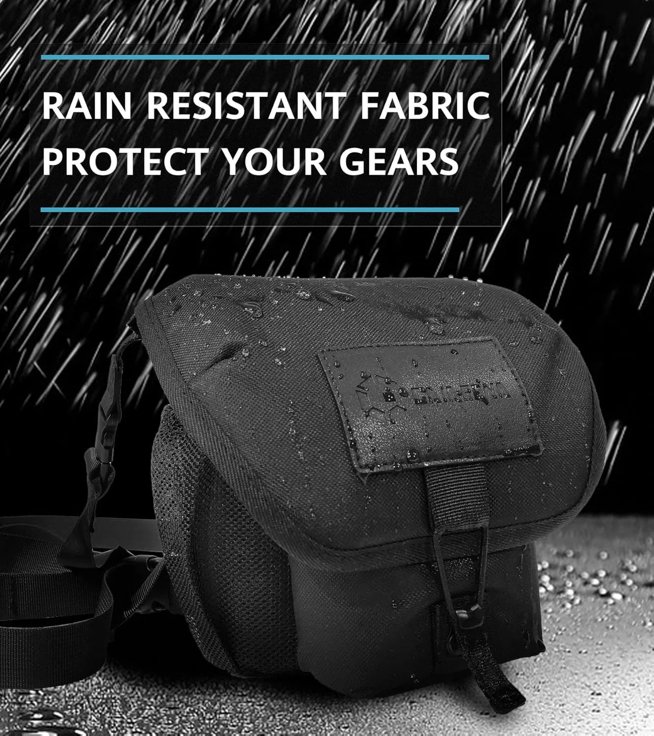 کیف سینه ای دوربین دوچشمی GAIARENA، کیف ضد آب با محفظه مسافت یاب برای دوربین های دوچشمی 20x50، کیف سینه ای قابل تنظیم برای شکار و پیاده روی (سایز کامل)