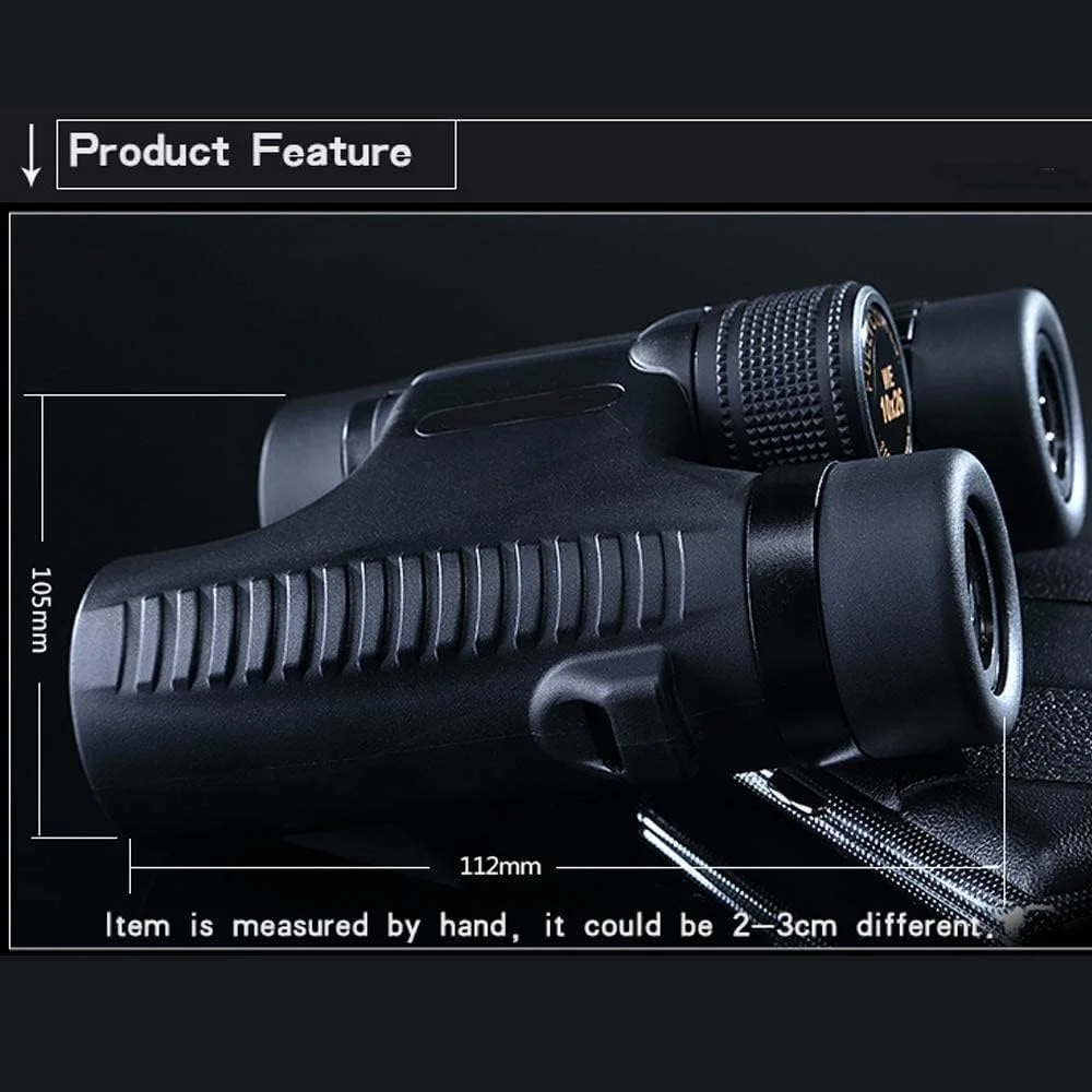 دوربین شکاری 10x26 ضد آب تاشو با پوشش چند لایه و زوم شفاف مناسب برای پیاده روی، مسافرت، شکار و تماشای پرندگان (رنگ: A)