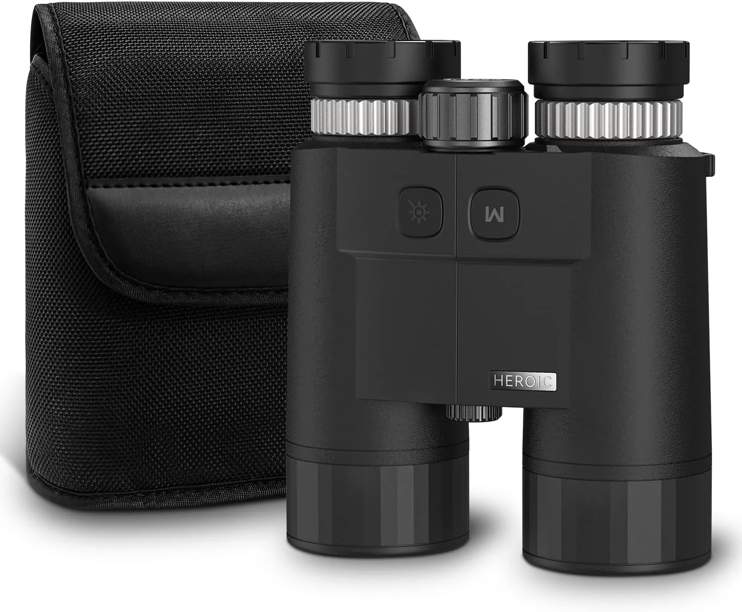 دوربین شکاری دوچشمی مسافت یاب لیزری 10x42 - 2286 یارد ACD/Los، حالت اسکن، دقت ±1 متر، OLED قرمز، اپتیک HD (گوزن 1189 یارد)