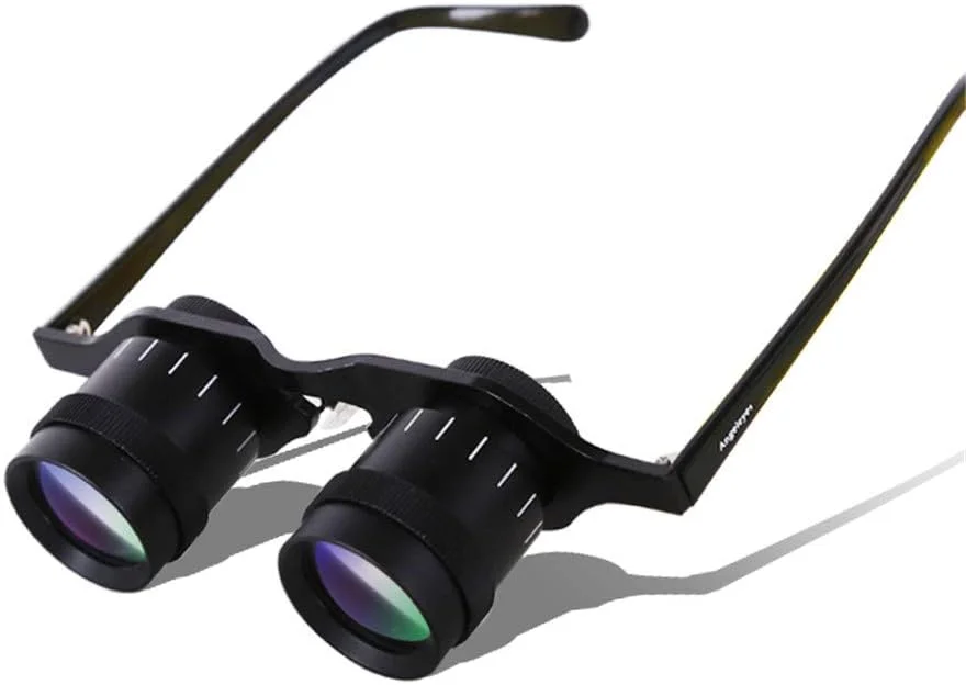 دوربین شکاری 5X 34 فوق سبک بدون نیاز به دست، عینک قابل حمل با کیفیت بالا برای ماهیگیری، تماشای پرندگان، ورزش، کنسرت، تئاتر، اپرا، تلویزیون