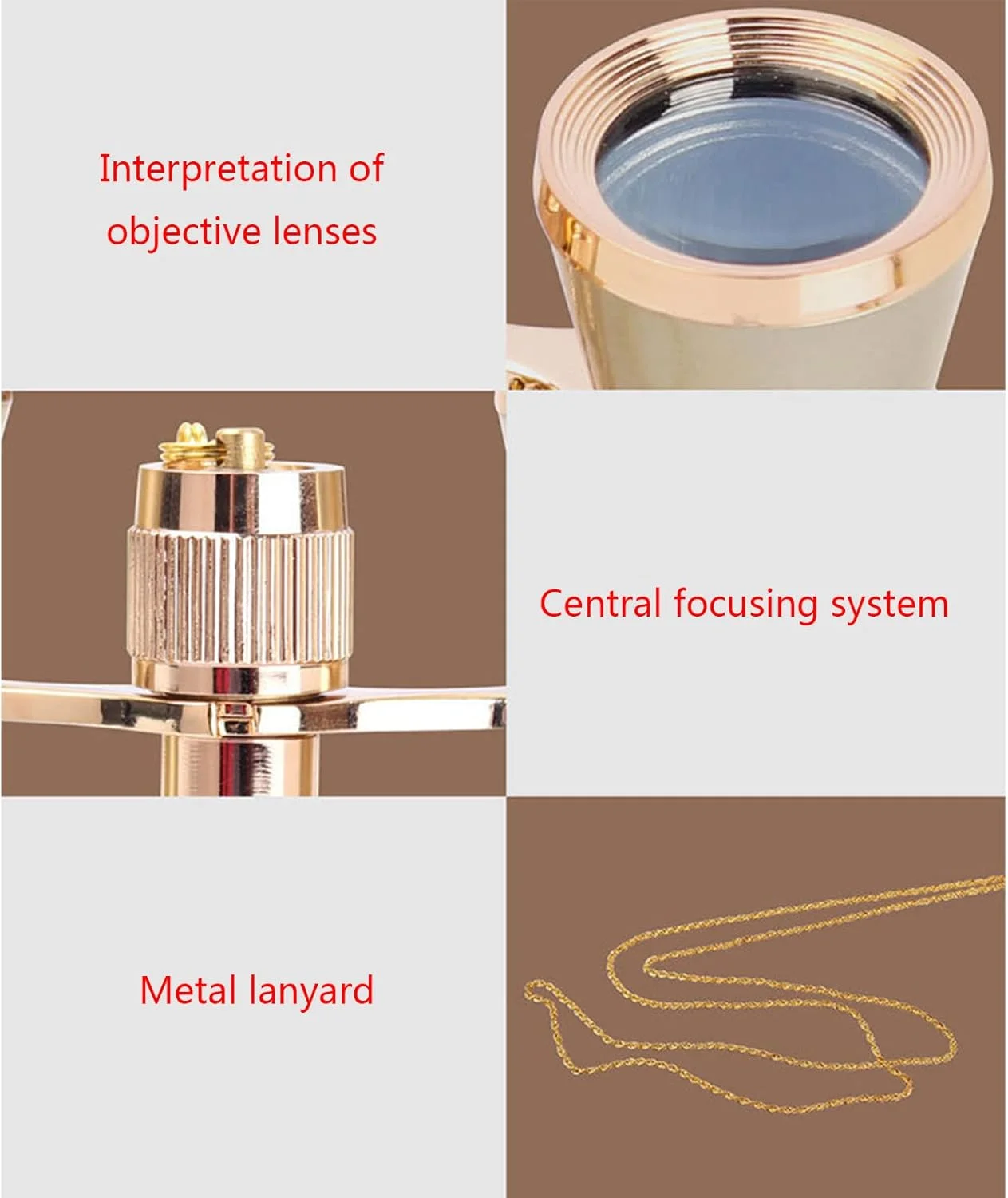 دوربین شکاری 3X25 با دسته و زنجیر، عینک تئاتری Lorgnette برای بزرگسالان، کودکان، زنان و مردان، دوربین شکاری تئاتر کنسرت دوربین شکاری 3X25 با دسته و زنجیر، عینک تئاتری Lorgnette برای بزرگسالان، کودکان، زنان و مردان، دوربین شکاری تئاتر کنسرت