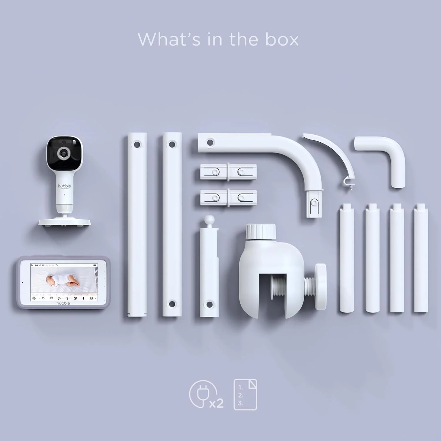 دوربین هوشمند نظارت کودک هابل متصل SkyVision با هوش مصنوعی، کیفیت HD، 1 دوربین، پایه، تشخیص غلت زدن و گریه هوشمند، گزارش خواب با هوش مصنوعی، ارتباط دو طرفه، دید در شب، چراغ خواب و صداها، برنامه کاربردی کودک محور دوربین هوشمند نظارت کودک هابل متصل SkyVision با هوش مصنوعی، کیفیت HD، 1 دوربین، پایه، تشخیص غلت زدن و گریه هوشمند، گزارش خواب با هوش مصنوعی، ارتباط دو طرفه، دید در شب، چراغ خواب و صداها، برنامه کاربردی کودک محور