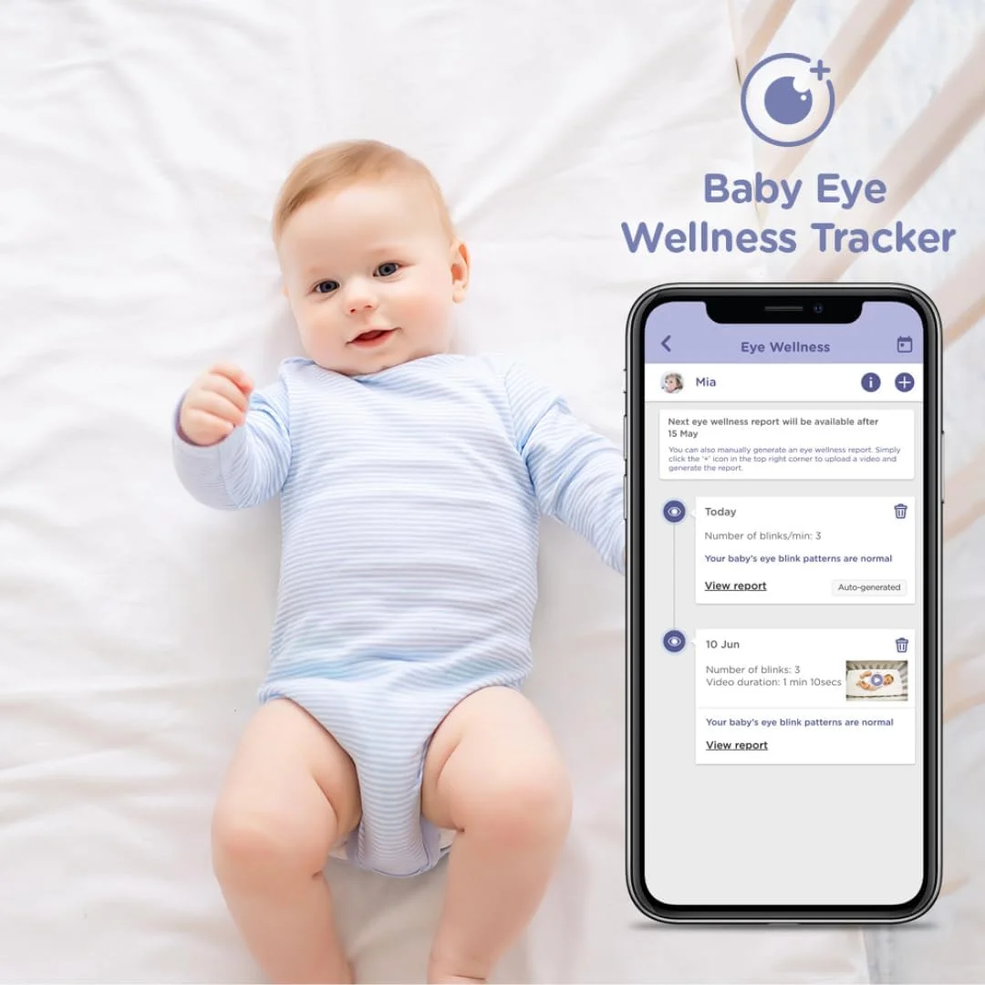 دوربین هوشمند نظارت کودک هابل متصل SkyVision با هوش مصنوعی، کیفیت HD، 1 دوربین، پایه، تشخیص غلت زدن و گریه هوشمند، گزارش خواب با هوش مصنوعی، ارتباط دو طرفه، دید در شب، چراغ خواب و صداها، برنامه کاربردی کودک محور دوربین هوشمند نظارت کودک هابل متصل SkyVision با هوش مصنوعی، کیفیت HD، 1 دوربین، پایه، تشخیص غلت زدن و گریه هوشمند، گزارش خواب با هوش مصنوعی، ارتباط دو طرفه، دید در شب، چراغ خواب و صداها، برنامه کاربردی کودک محور