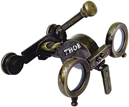 دوربین شکاری دریایی با طراحی قدیمی و قطب نما، هدیه ای مناسب، دکوری شیک برای منزل