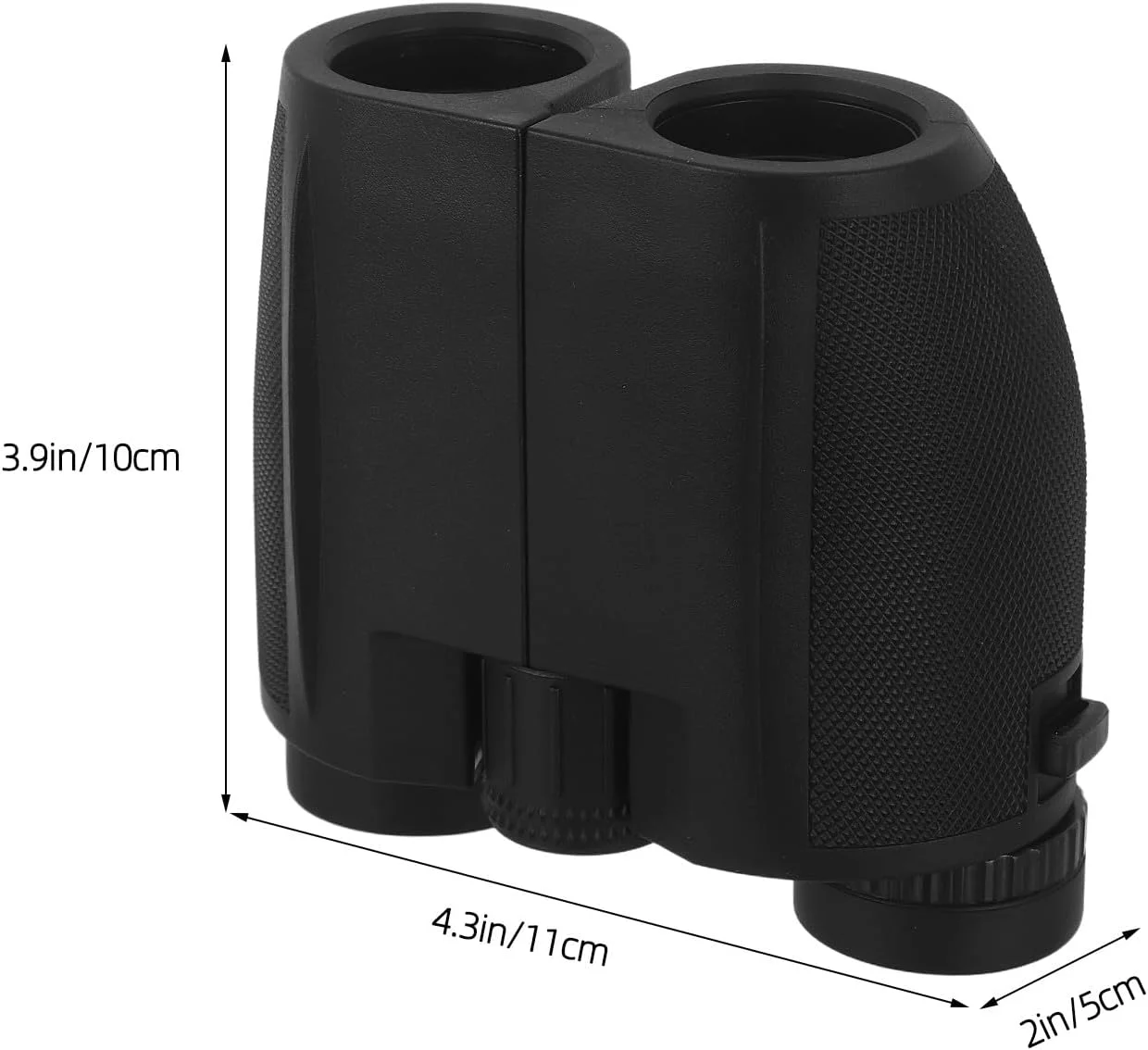 دوربین دوچشمی فشرده 10x25 ضدآب با دید در نور کم، تلسکوپ دستی با فوکوس آسان برای تماشای پرندگان، شکار در فضای باز، کمپینگ، اپرا