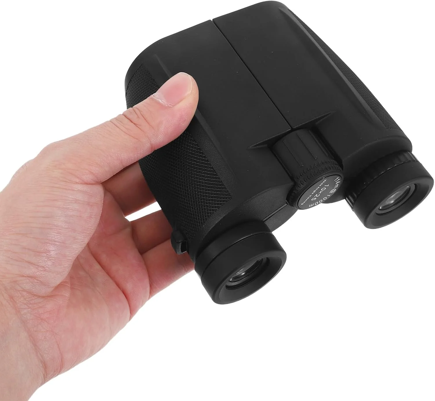دوربین دوچشمی فشرده 10x25 ضدآب با دید در نور کم، تلسکوپ دستی با فوکوس آسان برای تماشای پرندگان، شکار در فضای باز، کمپینگ، اپرا