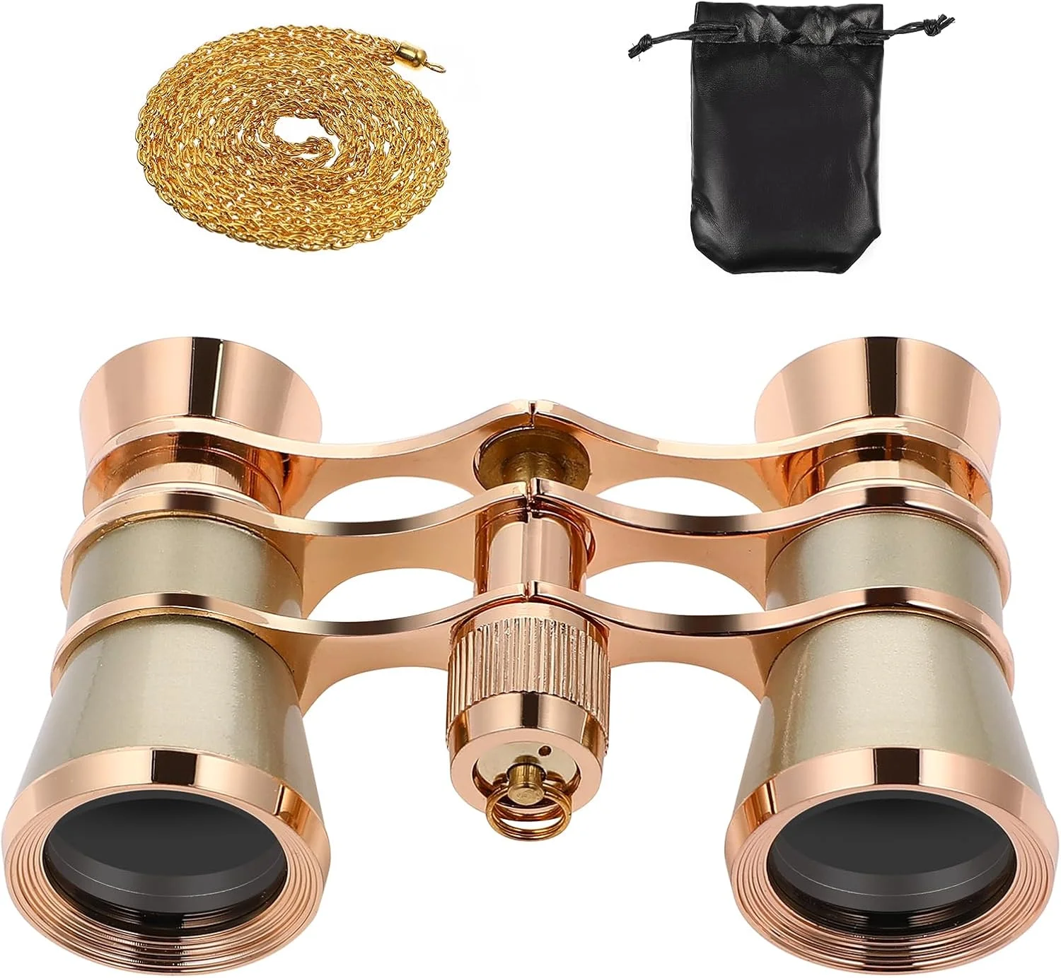 دوربین تئاتر VILLCASE مدل 3X25، دوربین کوچک تلسکوپی با زنجیر، دوربین تئاتر سبک و جمع و جور برای بزرگسالان و کودکان در کنسرت های موسیقی