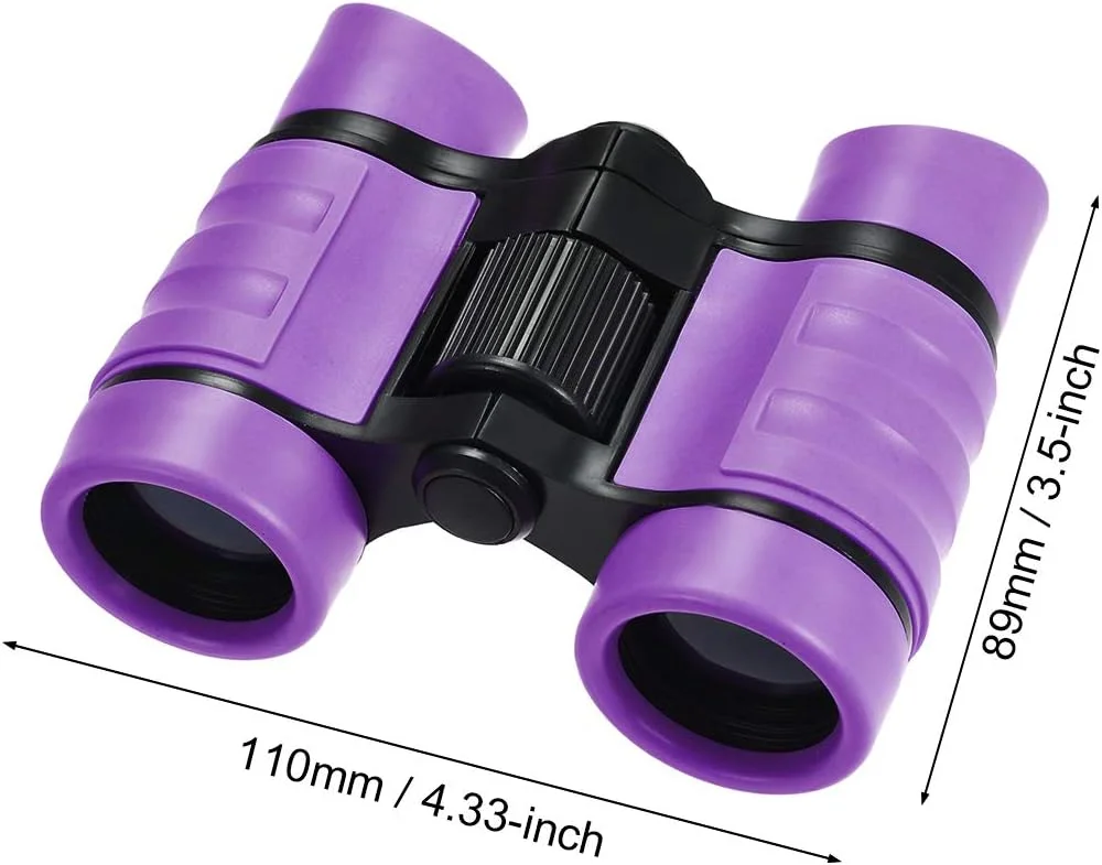 دوربین شکاری تاشو فشرده 4X30 uxcell ضد ضربه بنفش با بند گردنی برای تماشای پرندگان، پیاده روی، کمپینگ دوربین شکاری تاشو فشرده 4X30 uxcell ضد ضربه بنفش با بند گردنی برای تماشای پرندگان، پیاده روی، کمپینگ