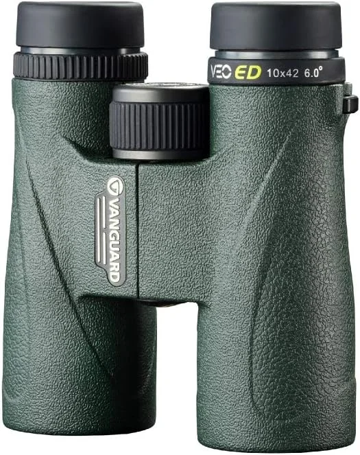 دوربین دوچشمی سبک وزن Vanguard VEO ED 10x42 با شیشه ED، ضد آب/ضد مه