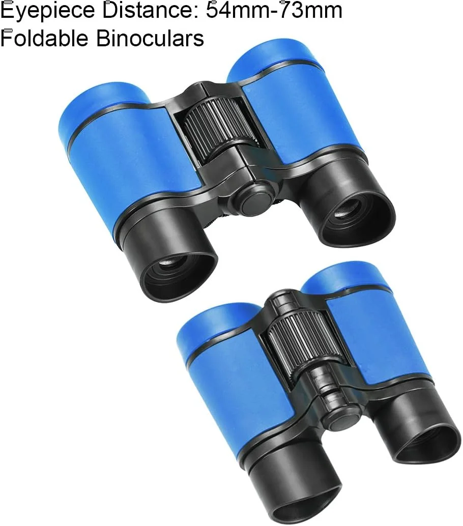 دوربین شکاری تاشو جمع و جور 4X30 uxcell، ضد ضربه، آبی آسمانی با بند گردنی برای تماشای پرندگان، پیاده روی و کمپینگ دوربین شکاری تاشو جمع و جور 4X30 uxcell، ضد ضربه، آبی آسمانی با بند گردنی برای تماشای پرندگان، پیاده روی و کمپینگ