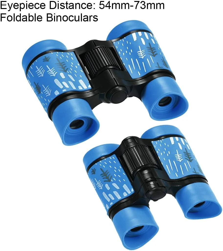 دوربین دوچشمی تاشو فشرده 4X30 uxcell، آبی آسمانی ضد ضربه با بند گردنی برای تماشای پرندگان، پیاده روی و کمپینگ دوربین دوچشمی تاشو فشرده 4X30 uxcell، آبی آسمانی ضد ضربه با بند گردنی برای تماشای پرندگان، پیاده روی و کمپینگ