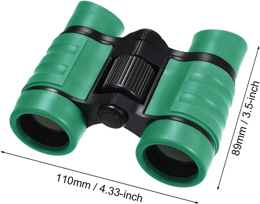 دوربین شکاری تاشو جمع و جور 4X30 uxcell، ضد ضربه، سبز، همراه با بند گردنی برای تماشای پرندگان، پیاده روی و کمپینگ دوربین شکاری تاشو جمع و جور 4X30 uxcell، ضد ضربه، سبز، همراه با بند گردنی برای تماشای پرندگان، پیاده روی و کمپینگ