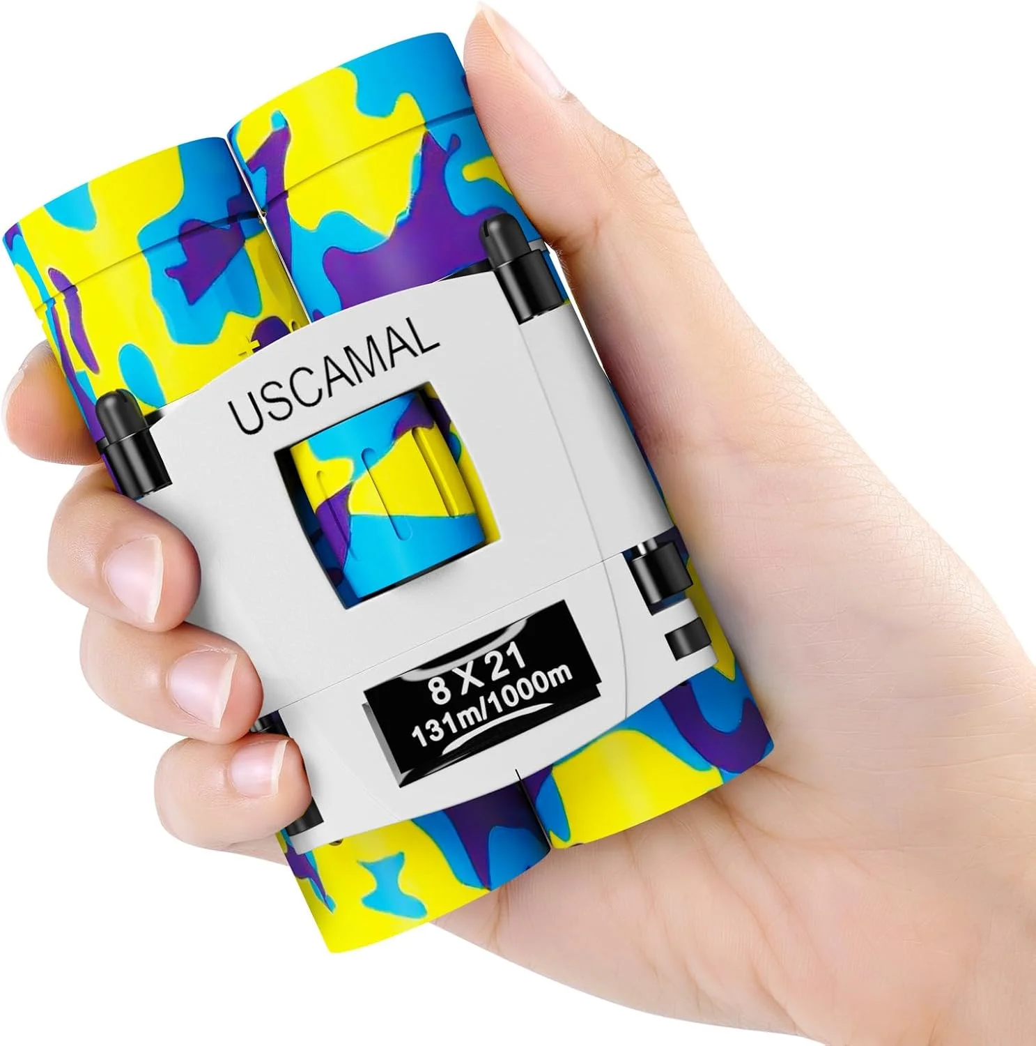 دوربین شکاری کوچک USCAMEL برای کودکان و بزرگسالان، 8×21 مینی دوربین شکاری - ایده آل برای تماشای پرندگان و مسافرت