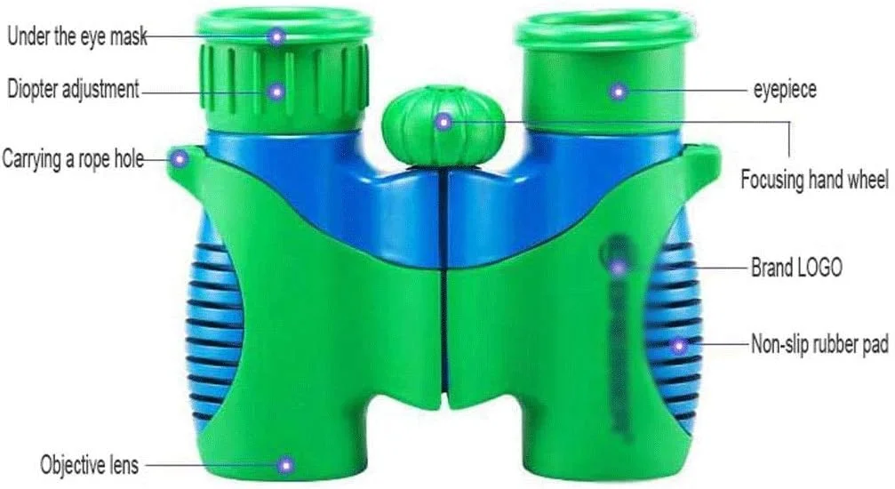 دوربین شکاری کودک HBJWOV - دوربین شکاری ضد ضربه کودکان برای تماشای پرندگان، دوربین شکاری جمع و جور (D) دوربین شکاری کودک HBJWOV - دوربین شکاری ضد ضربه کودکان برای تماشای پرندگان، دوربین شکاری جمع و جور (D)