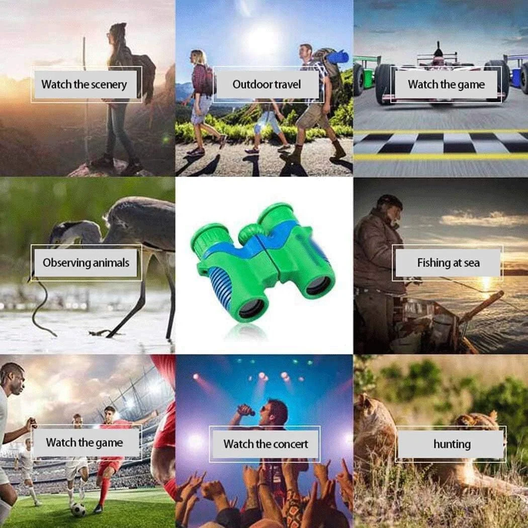 دوربین شکاری کودک HBJWOV - دوربین شکاری ضد ضربه کودکان برای تماشای پرندگان، دوربین شکاری جمع و جور (D) دوربین شکاری کودک HBJWOV - دوربین شکاری ضد ضربه کودکان برای تماشای پرندگان، دوربین شکاری جمع و جور (D)