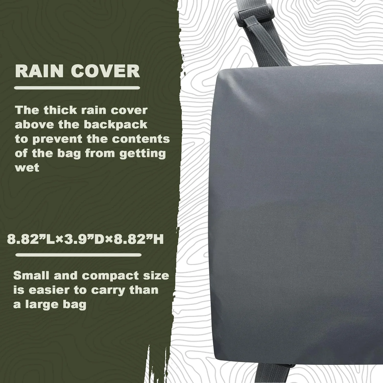 کیف سینه ای دوربین شکاری UIIHUNT - کیف سبک وزن دوربین دوچشمی با جیب مسافت یاب - کیف سینه ای بادوام دوربین شکاری برای شکار و موارد دیگر - نگهدارنده تلفن و غیره (طرح استتار درختی)