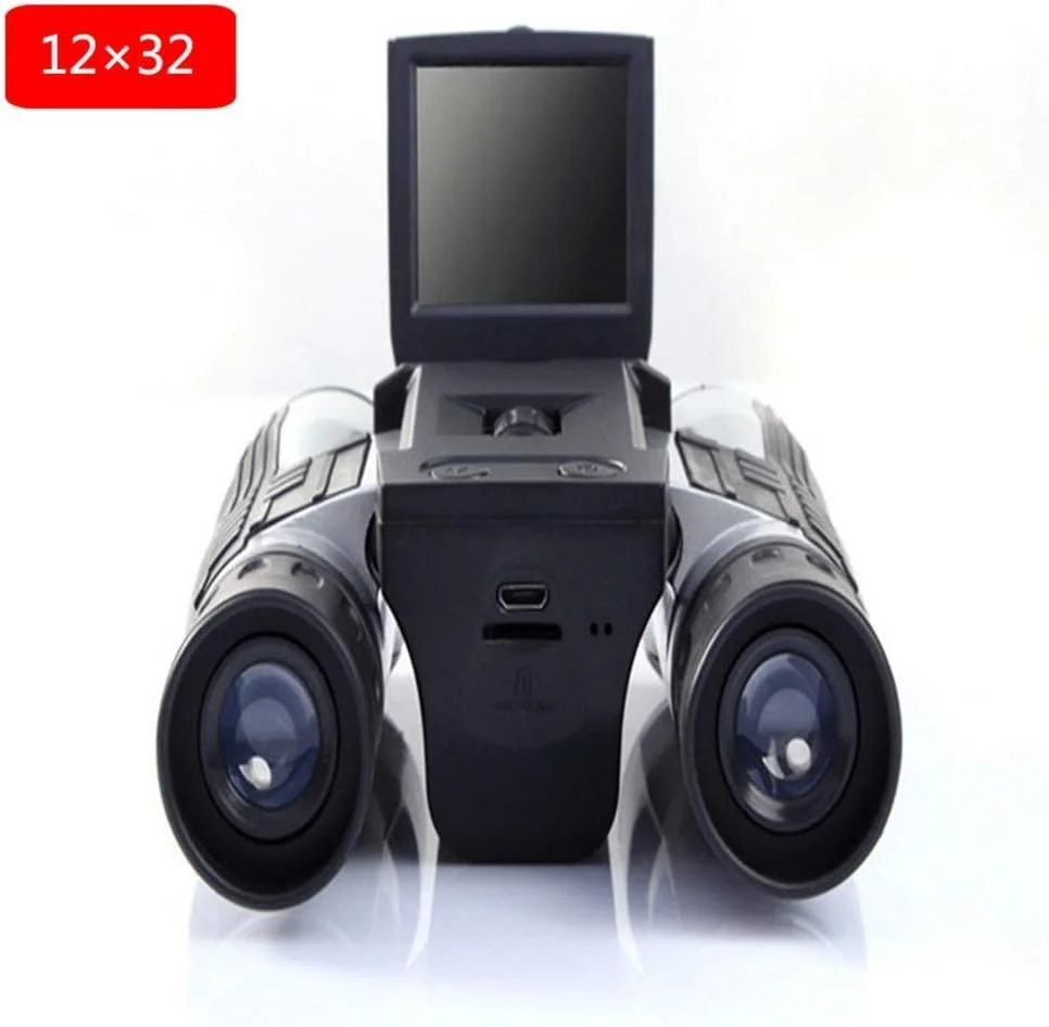 دوربین دوچشمی دیجیتال 12X32 با قابلیت فیلمبرداری، چند منظوره، مناسب برای تماشای پرندگان، مسافرت، شکار، تماشا و کنسرت دوربین دوچشمی دیجیتال 12X32 با قابلیت فیلمبرداری، چند منظوره، مناسب برای تماشای پرندگان، مسافرت، شکار، تماشا و کنسرت