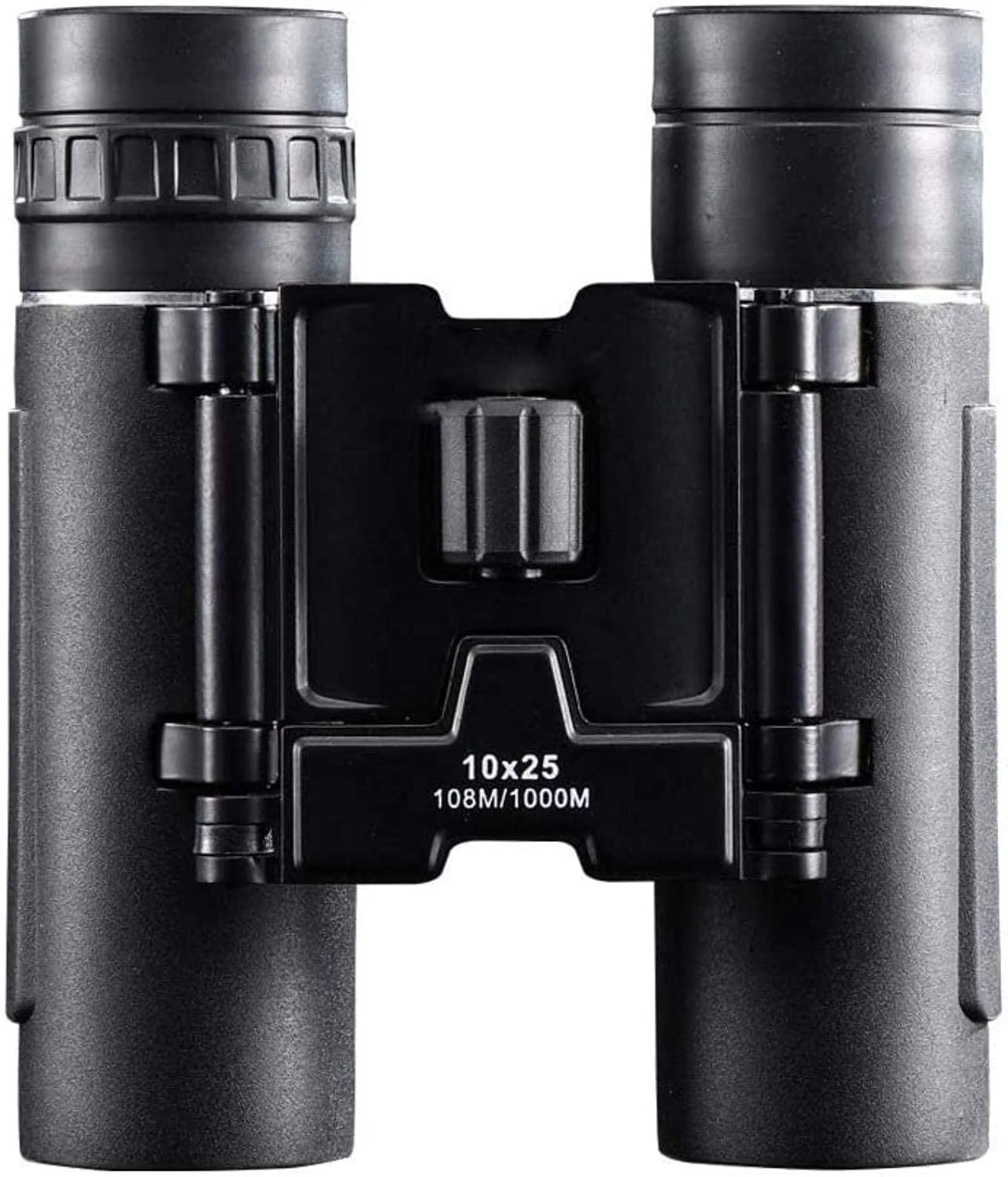 دوربین دوچشمی تلسکوپ HD 10X25 مناسب کمپینگ با کیف، تلسکوپ ضد آب تاشو با منشور Bak4