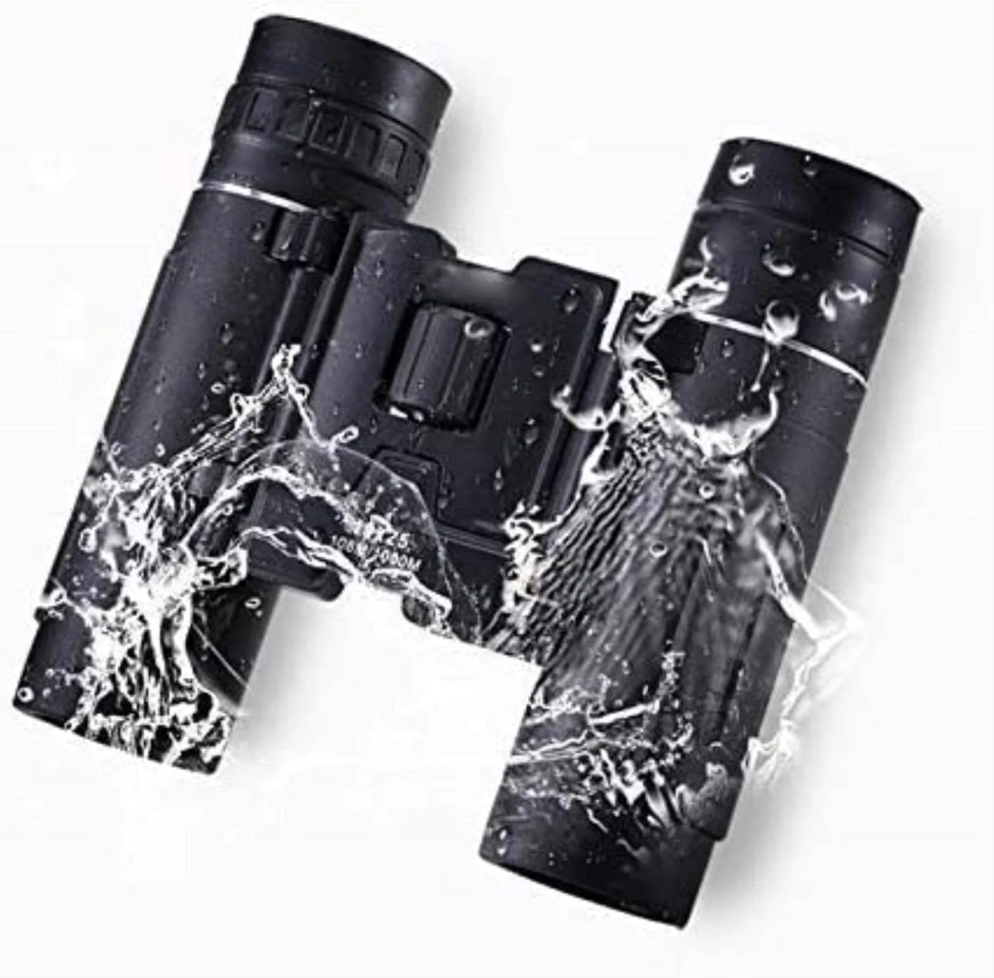 دوربین دوچشمی تلسکوپ HD 10X25 مناسب کمپینگ با کیف، تلسکوپ ضد آب تاشو با منشور Bak4 دوربین دوچشمی تلسکوپ HD 10X25 مناسب کمپینگ با کیف، تلسکوپ ضد آب تاشو با منشور Bak4