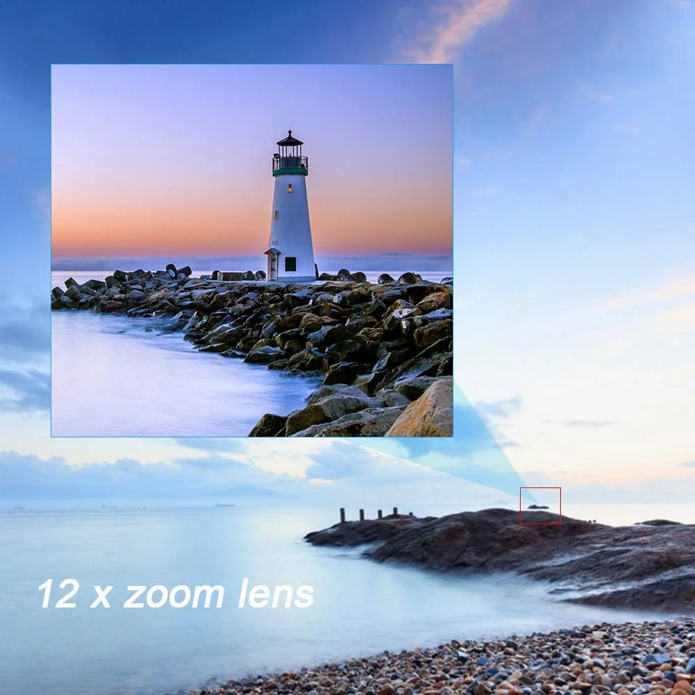 تلسکوپ TX-13 با بزرگنمایی 12 برابر، فیلم چند لایه FMC با سوراخ رزوه 37 میلیمتری، لنز تله فوتو با وضوح بالا برای تماشای پرندگان و کمپینگ تلسکوپ TX-13 با بزرگنمایی 12 برابر، فیلم چند لایه FMC با سوراخ رزوه 37 میلیمتری، لنز تله فوتو با وضوح بالا برای تماشای پرندگان و کمپینگ