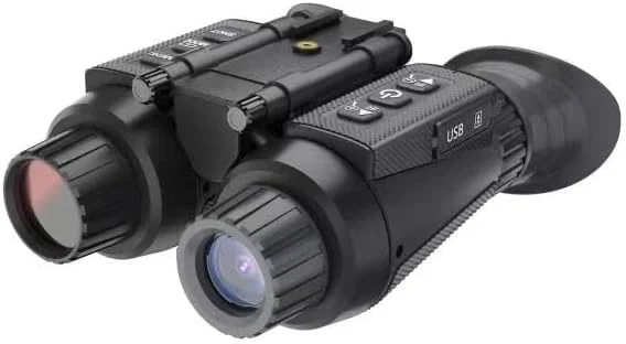 دوربین دوچشمی دید در شب دیجیتال برای بزرگسالان، دوربین دوچشمی زرهی با قدرت بالا، دید بزرگ، دید واضح در نور کم در شب، دوربین دوچشمی ضد آب IP54 برای تماشای پرندگان، شکار و ستاره‌نگاری