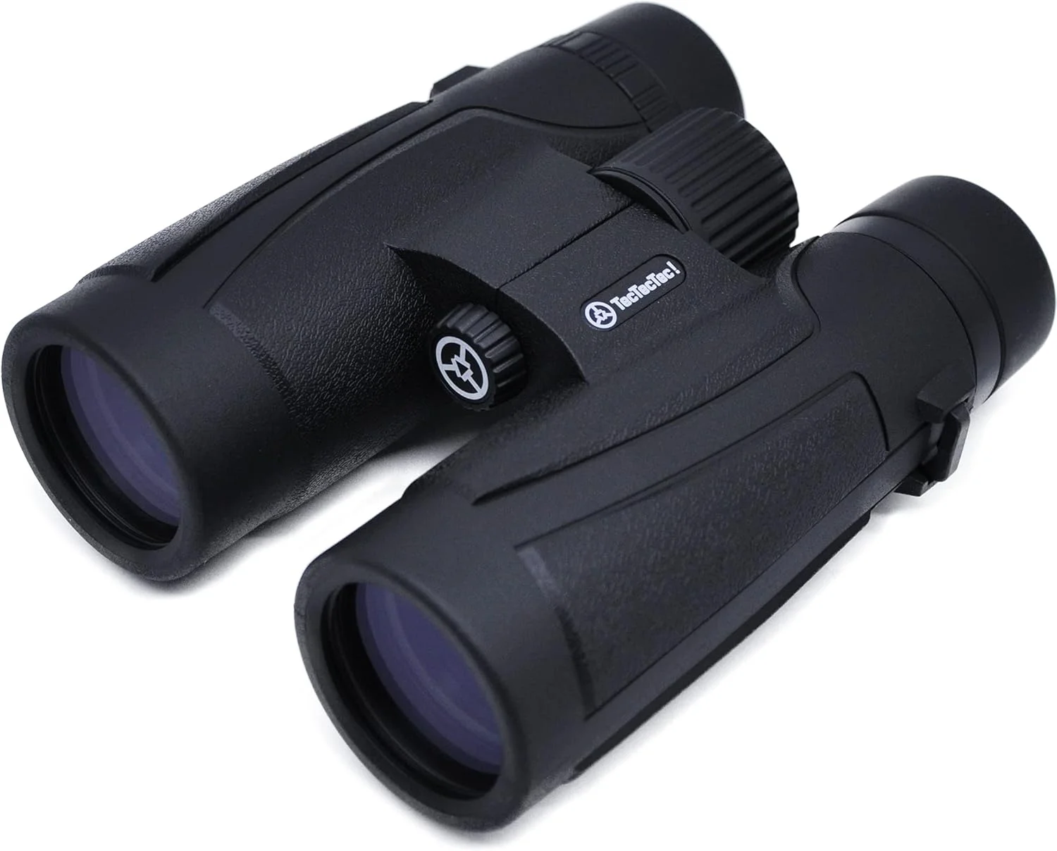 دوربین شکاری 8x42 TecTecTec BPRO Wild به همراه بند نگهدارنده موبایل و کیف حمل مناسب برای سفر، ورزش و تماشای پرندگان، حیات وحش و مناظر - مشکی