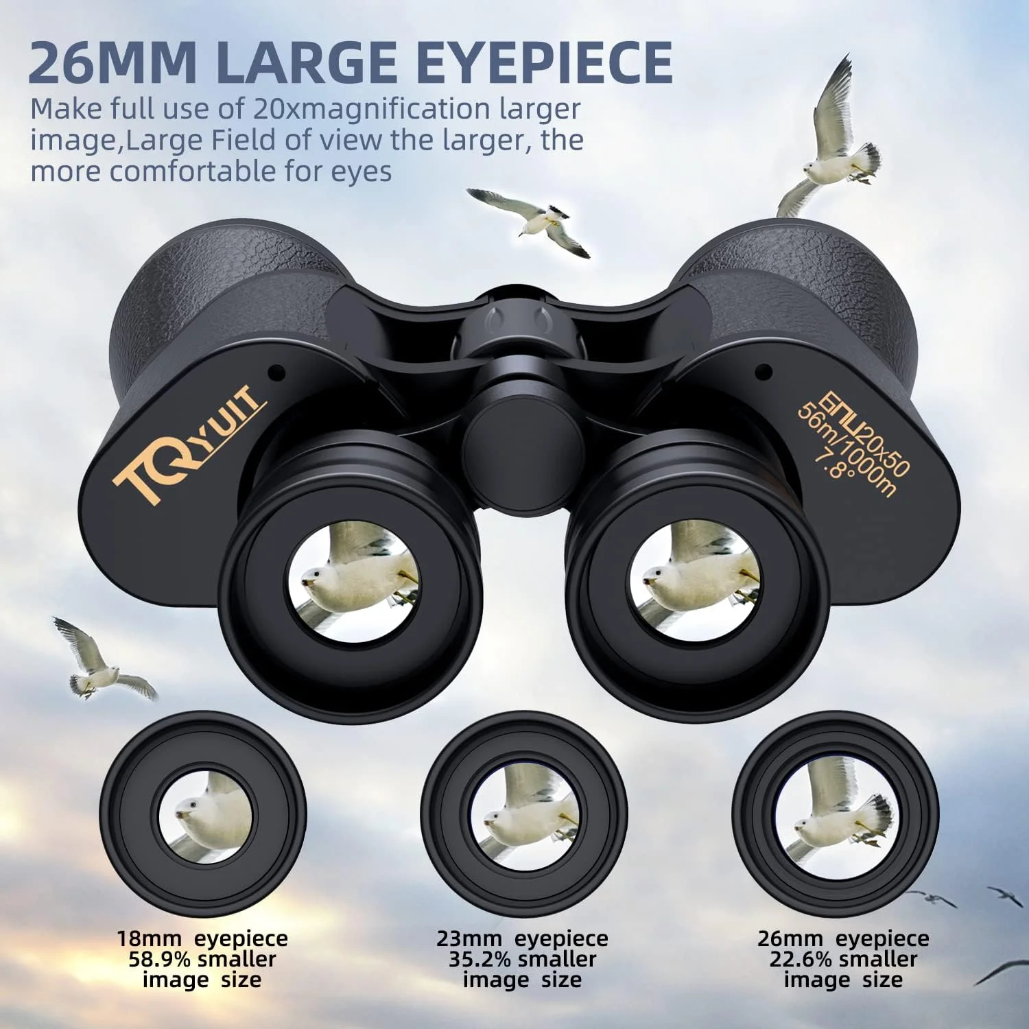 دوربین دوچشمی 20x50 ضد آب برای بزرگسالان - دوربین دوچشمی حرفه ای با منشور BAK4 بادوام و شفاف و لنز FMC، مناسب برای ورزش های فضای باز، کنسرت و تماشای پرندگان. دوربین دوچشمی 20x50 ضد آب برای بزرگسالان - دوربین دوچشمی حرفه ای با منشور BAK4 بادوام و شفاف و لنز FMC، مناسب برای ورزش های فضای باز، کنسرت و تماشای پرندگان.