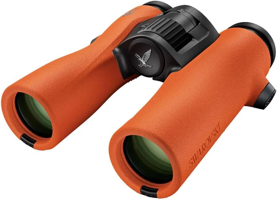 دوربین شکاری سواروسکی NL Pure 10x32 نارنجی سوخته به همراه کیف جانبی، بند، چشمی، درپوش لنز و کیت تمیز کننده مدل 36243 دوربین شکاری سواروسکی NL Pure 10x32 نارنجی سوخته به همراه کیف جانبی، بند، چشمی، درپوش لنز و کیت تمیز کننده مدل 36243