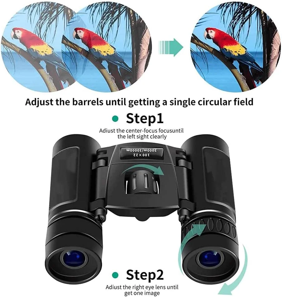 دوربین دوچشمی 12x30 با وضوح بالا برای بزرگسالان و کودکان، دوربین دوچشمی فشرده اپتیکی، تماشای پرندگان، کمپینگ، مسافرت، بازی های تجسسی و کاوش (مشکی) دوربین دوچشمی 12x30 با وضوح بالا برای بزرگسالان و کودکان، دوربین دوچشمی فشرده اپتیکی، تماشای پرندگان، کمپینگ، مسافرت، بازی های تجسسی و کاوش (مشکی)
