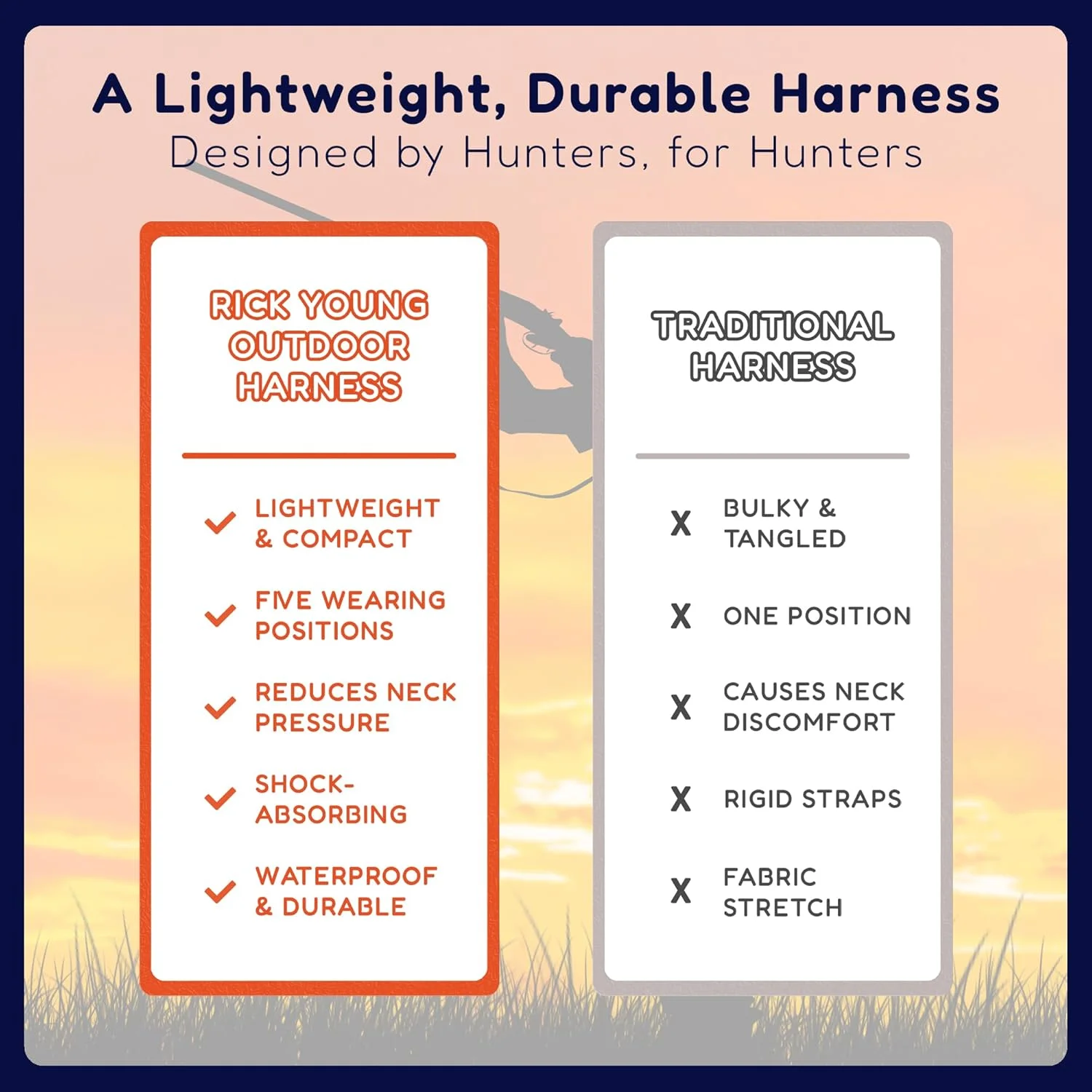 هارنس دوربین دوچشمی فوق سبک ریک یانگ اوتدورز - رنگ صورتی