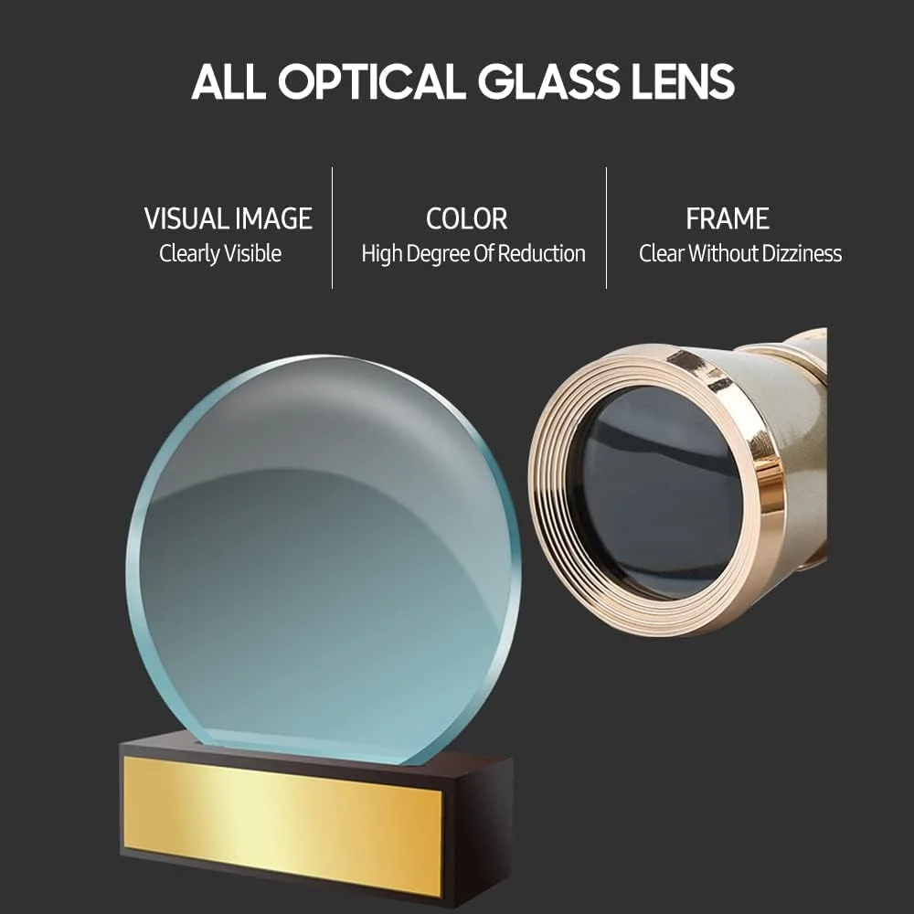 دوربین شکاری فلزی مینی 3x25 سبک وزن یکپارچهسازی با سیستمعامل با دسته تاشو داخلی برای بزرگسالان، کودکان و بانوان در اجراهای کنسرت موسیقی