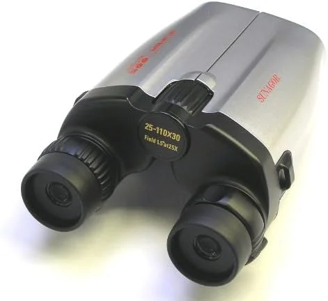 دوربین شکاری زوم فشرده سانگور 25-110x30، نقره ای/مشکی