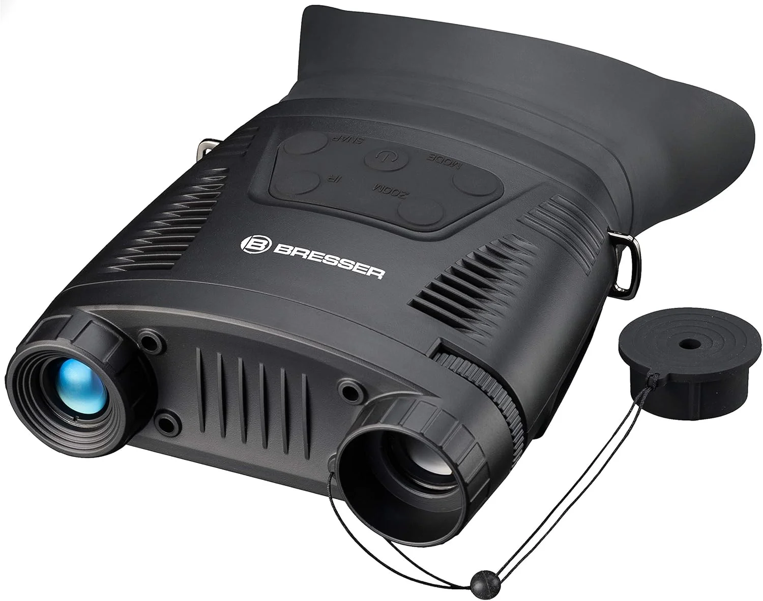 دوربین دوچشمی دید در شب دیجیتال Bresser 1877491، بزرگنمایی 3 برابر، برد 130 متر، نورپردازی مادون قرمز یکپارچه و عملکرد ضبط