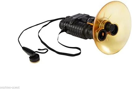 دوربین دوچشمی VIBRASONIC عملیات پنهانی SpyNet - شنیدن صدا از فاصله 30 متری با بزرگنمایی 4 برابر ,#G14E6GE4R-GE 4-TEW6W292866