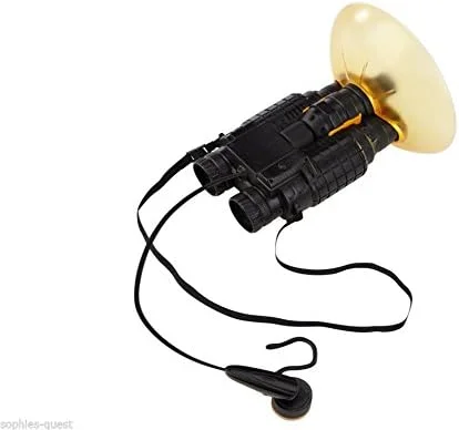 دوربین دوچشمی VIBRASONIC عملیات پنهانی SpyNet - شنیدن صدا از فاصله 30 متری با بزرگنمایی 4 برابر ,#G14E6GE4R-GE 4-TEW6W292866